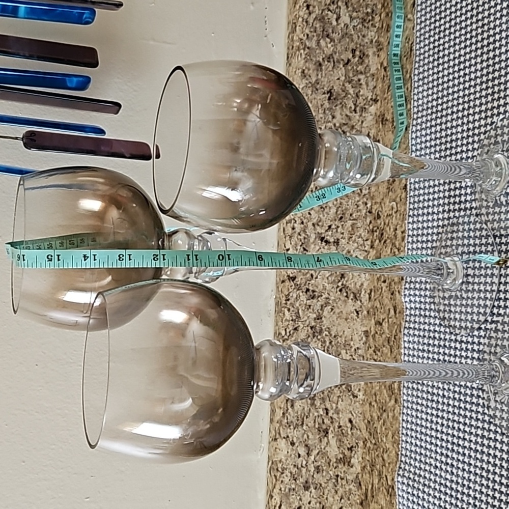 Set of 3, Glass Tealight Candle Holders - Picture 3 of 4